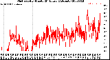 Milwaukee Weather Wind Speed<br>by Minute<br>(24 Hours) (Alternate)