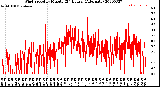 Milwaukee Weather Wind Speed<br>by Minute<br>(24 Hours) (Alternate)