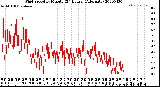 Milwaukee Weather Wind Speed<br>by Minute<br>(24 Hours) (Alternate)