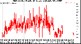 Milwaukee Weather Wind Speed<br>by Minute<br>(24 Hours) (Alternate)