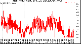 Milwaukee Weather Wind Speed<br>by Minute<br>(24 Hours) (Alternate)