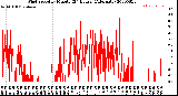 Milwaukee Weather Wind Speed<br>by Minute<br>(24 Hours) (Alternate)