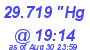 Milwaukee Weather Barometer Low Today