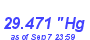 Milwaukee Weather Barometer Low Month