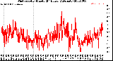 Milwaukee Weather Wind Speed<br>by Minute<br>(24 Hours) (Alternate)