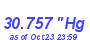 Milwaukee Weather Barometer High Year