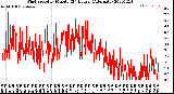 Milwaukee Weather Wind Speed<br>by Minute<br>(24 Hours) (Alternate)