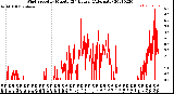 Milwaukee Weather Wind Speed<br>by Minute<br>(24 Hours) (Alternate)