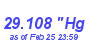 Milwaukee Weather Barometer Low Month