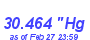 Milwaukee Weather Barometer High Month