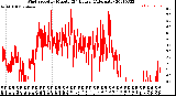 Milwaukee Weather Wind Speed<br>by Minute<br>(24 Hours) (Alternate)