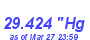 Milwaukee Weather Barometer Low Month