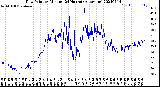 Milwaukee Weather Dew Point<br>by Minute<br>(24 Hours) (Alternate)