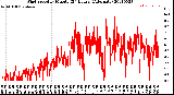 Milwaukee Weather Wind Speed<br>by Minute<br>(24 Hours) (Alternate)