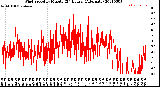 Milwaukee Weather Wind Speed<br>by Minute<br>(24 Hours) (Alternate)