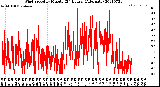 Milwaukee Weather Wind Speed<br>by Minute<br>(24 Hours) (Alternate)