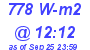 Milwaukee Weather Solar Radiation High Today