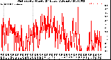 Milwaukee Weather Wind Speed<br>by Minute<br>(24 Hours) (Alternate)