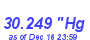 Milwaukee Weather Barometer High Month