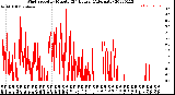 Milwaukee Weather Wind Speed<br>by Minute<br>(24 Hours) (Alternate)