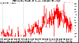 Milwaukee Weather Wind Speed<br>by Minute<br>(24 Hours) (Alternate)