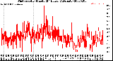 Milwaukee Weather Wind Speed<br>by Minute<br>(24 Hours) (Alternate)