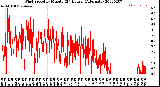 Milwaukee Weather Wind Speed<br>by Minute<br>(24 Hours) (Alternate)