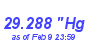 Milwaukee Weather Barometer Low Year