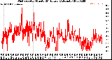 Milwaukee Weather Wind Speed<br>by Minute<br>(24 Hours) (Alternate)