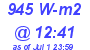 Milwaukee Weather Solar Radiation High Today