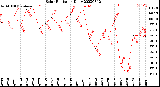 Milwaukee Weather Solar Radiation<br>Daily