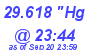 Milwaukee Weather Barometer Low Today