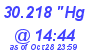 Milwaukee Weather Barometer Low Today