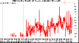 Milwaukee Weather Wind Speed<br>by Minute<br>(24 Hours) (Alternate)