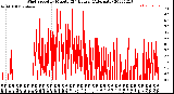 Milwaukee Weather Wind Speed<br>by Minute<br>(24 Hours) (Alternate)