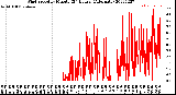 Milwaukee Weather Wind Speed<br>by Minute<br>(24 Hours) (Alternate)