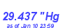 Milwaukee Weather Barometer Low Month