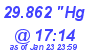 Milwaukee Weather Barometer Low Today