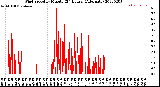 Milwaukee Weather Wind Speed<br>by Minute<br>(24 Hours) (Alternate)