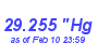 Milwaukee Weather Barometer Low Year