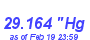 Milwaukee Weather Barometer Low Month