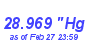 Milwaukee Weather Barometer Low Year