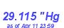 Milwaukee Weather Barometer Low Month