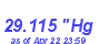 Milwaukee Weather Barometer Low Month