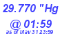 Milwaukee Weather Barometer Low Today