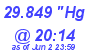 Milwaukee Weather Barometer Low Today