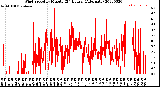 Milwaukee Weather Wind Speed<br>by Minute<br>(24 Hours) (Alternate)