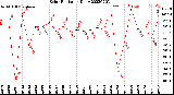 Milwaukee Weather Solar Radiation<br>Daily