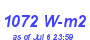 Milwaukee Weather Solar Radiation High Month