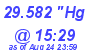 Milwaukee Weather Barometer Low Today